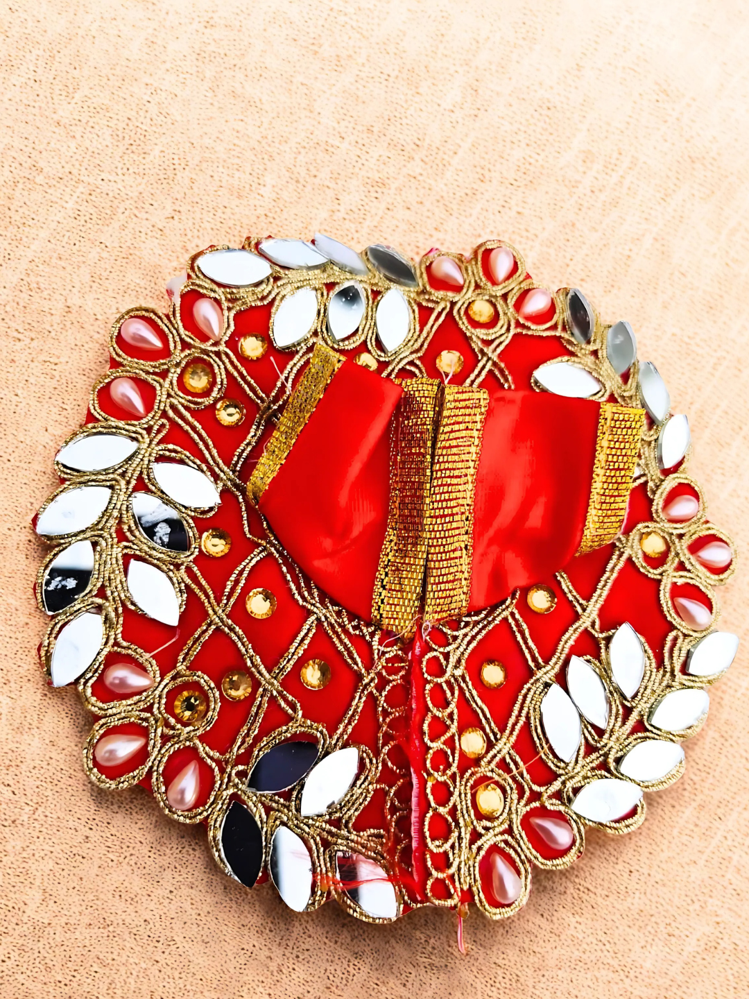 Beautiful handcrafted Kanha Ji Dress / Vastra